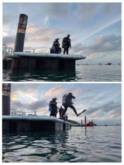 moniteur saut droit